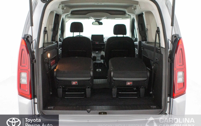 Toyota Proace City Verso cena 164999 przebieg: 12715, rok produkcji 2022 z Kowalewo Pomorskie małe 121